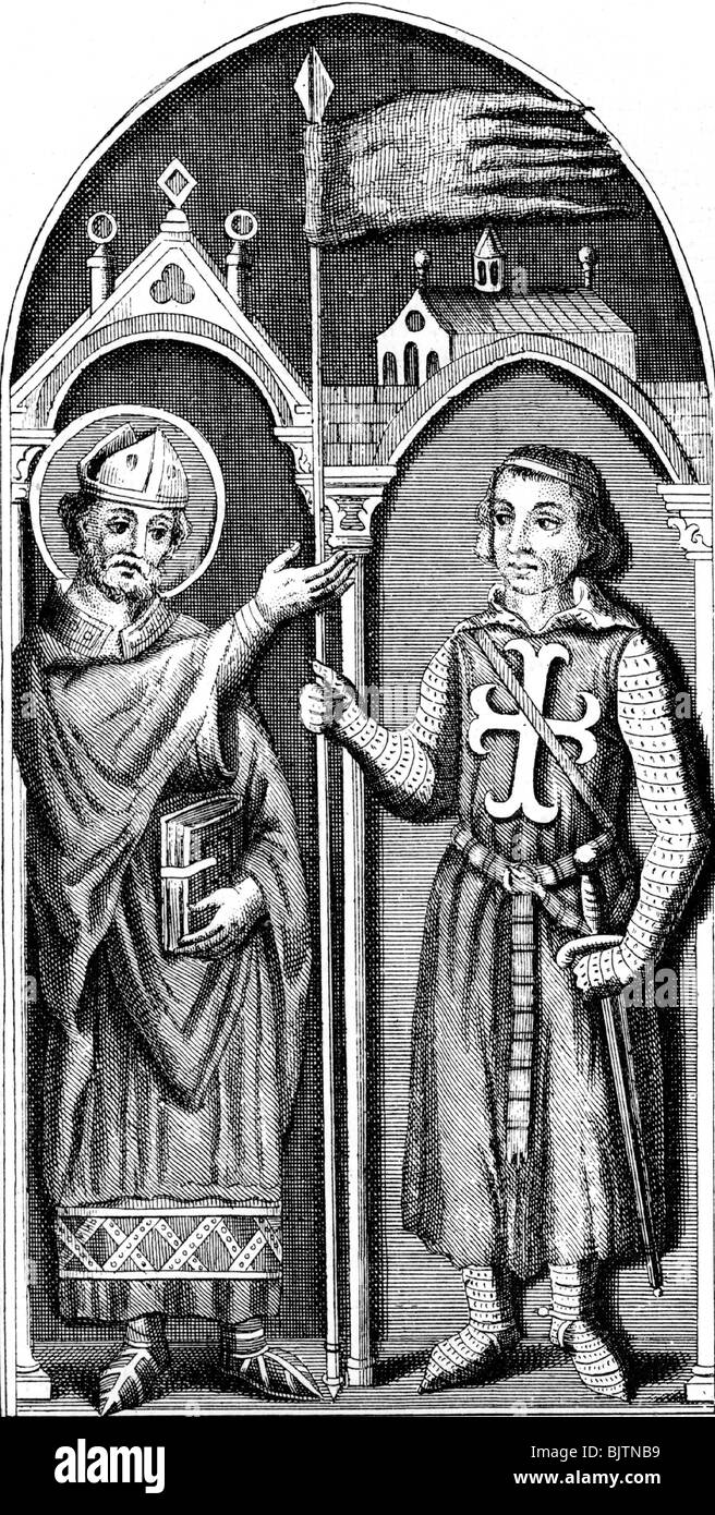 Moyen âge, croisades, 6ème croisade 1248 - 1254, Banque D'Images