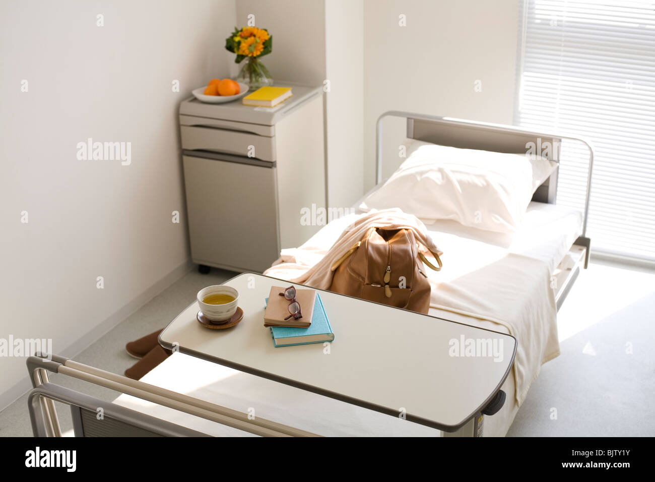 Chambre D Hopital Vue Du Lit Banque D Image Et Photos Alamy
