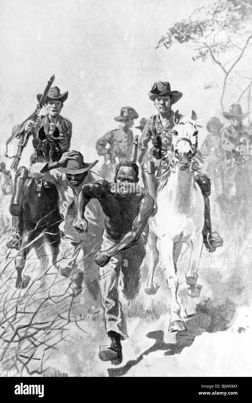 Colonialisme, Afrique Du SudOuest Allemande (Namibie), Soulèvement De