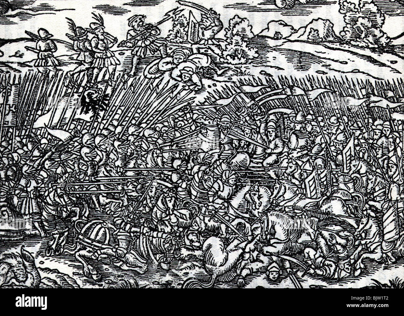 Événements, guerre polonaise-lituanienne de l'ordre teutonique 1409 - 1410, Banque D'Images