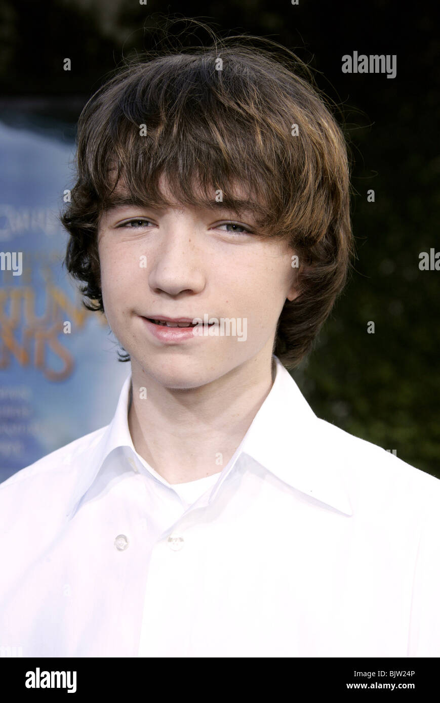 LIAM AIKEN LEMONY SNICKET A SERIES OF U CINERAMA DOME HOLLYWOOD LOS ANGELES USA 12 DÉCEMBRE Banque D'Images