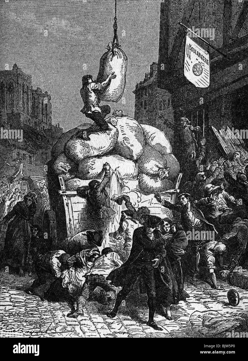 Géographie / voyages, France, Révolution française 1789, Banque D'Images