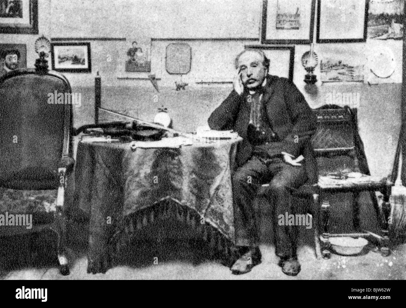 Henri Rousseau, peintre postimpressionniste française, 1902. Artiste : Inconnu Banque D'Images