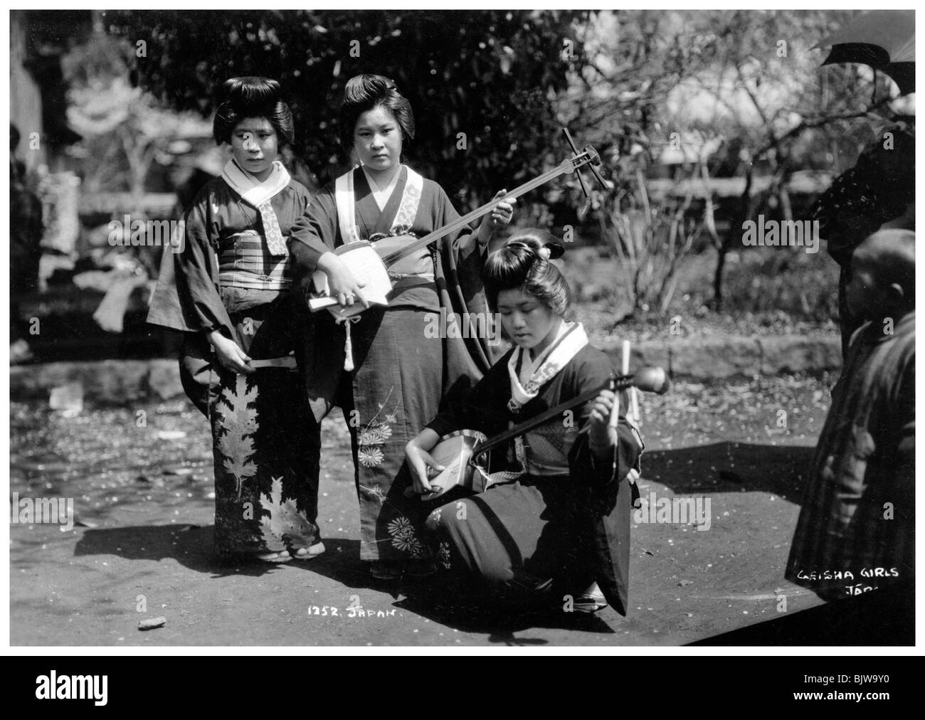 Yukie, Japon, début du xxe siècle( ?). Artiste : Inconnu Banque D'Images
