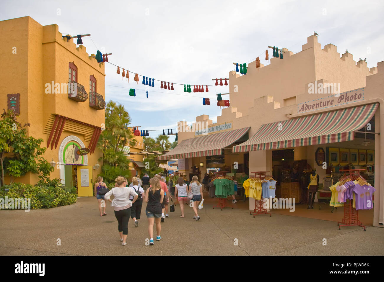 Le Maroc, à Busch Gardens à Tampa en Floride Banque D'Images