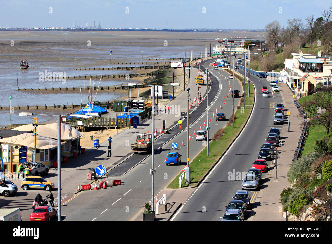 Southend on sea essex england uk go promenade Banque D'Images