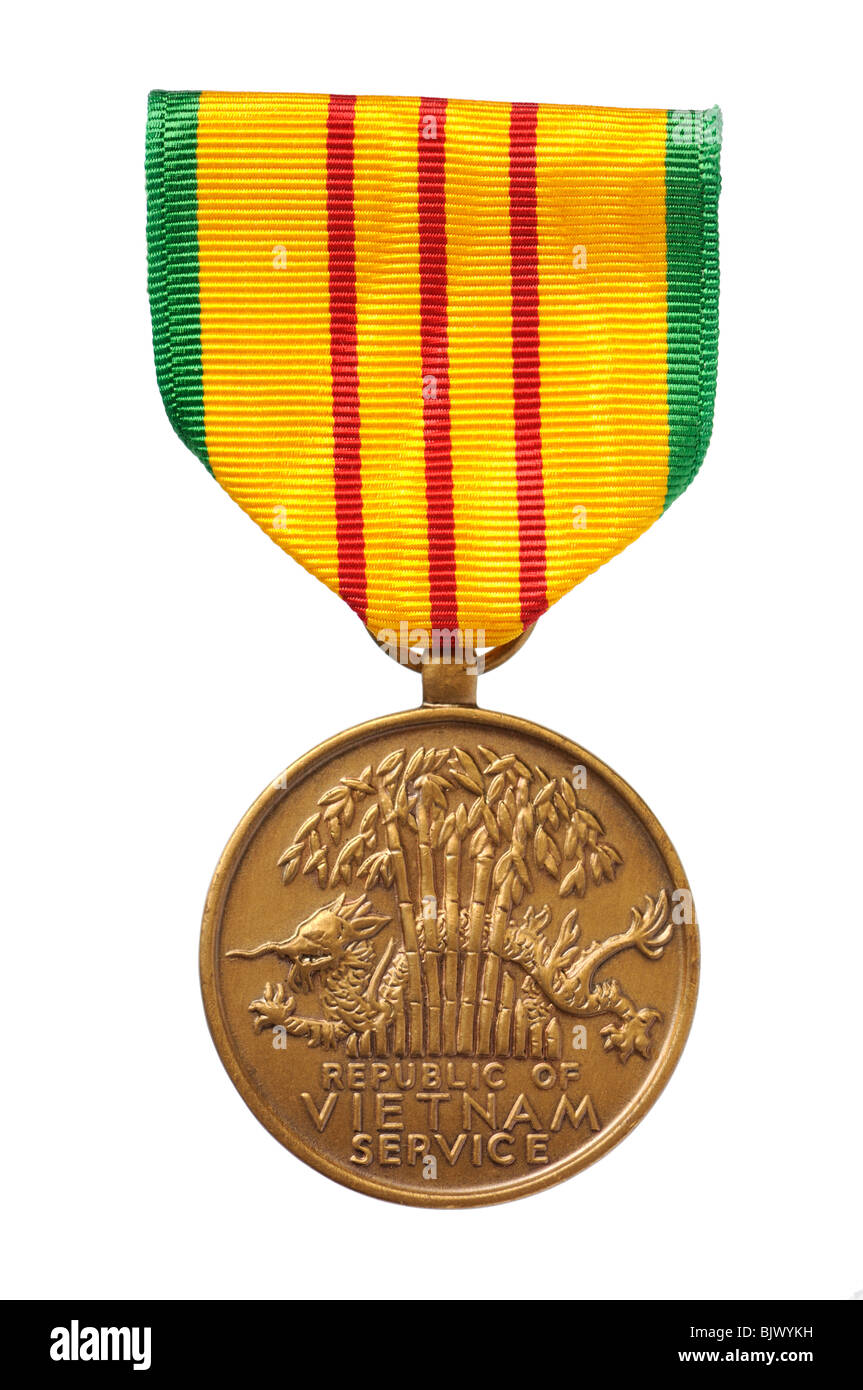 US Vietnam Service Medal Banque D'Images
