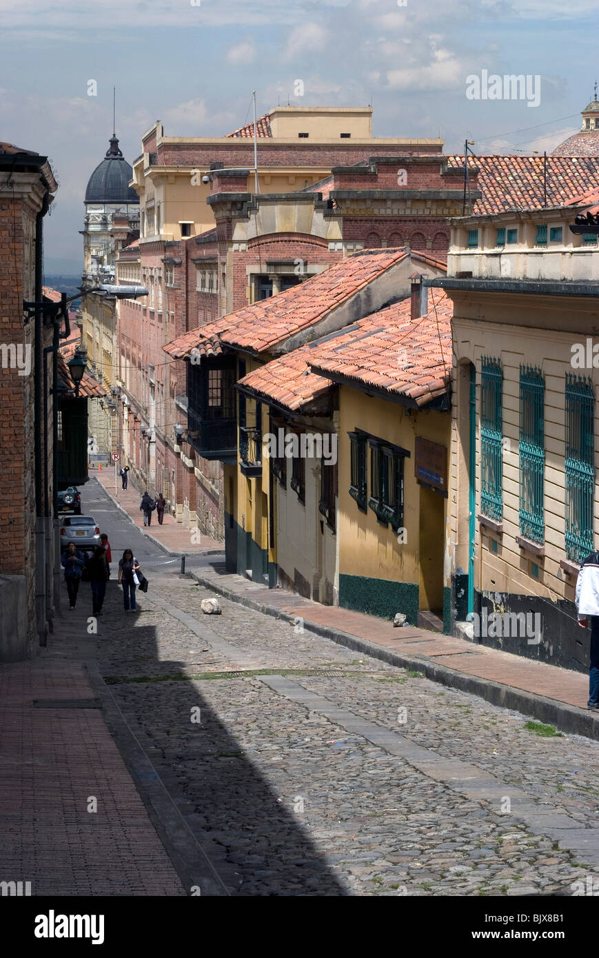 Candelaria, ancienne partie de la ville, Bogota, Colombie. Banque D'Images