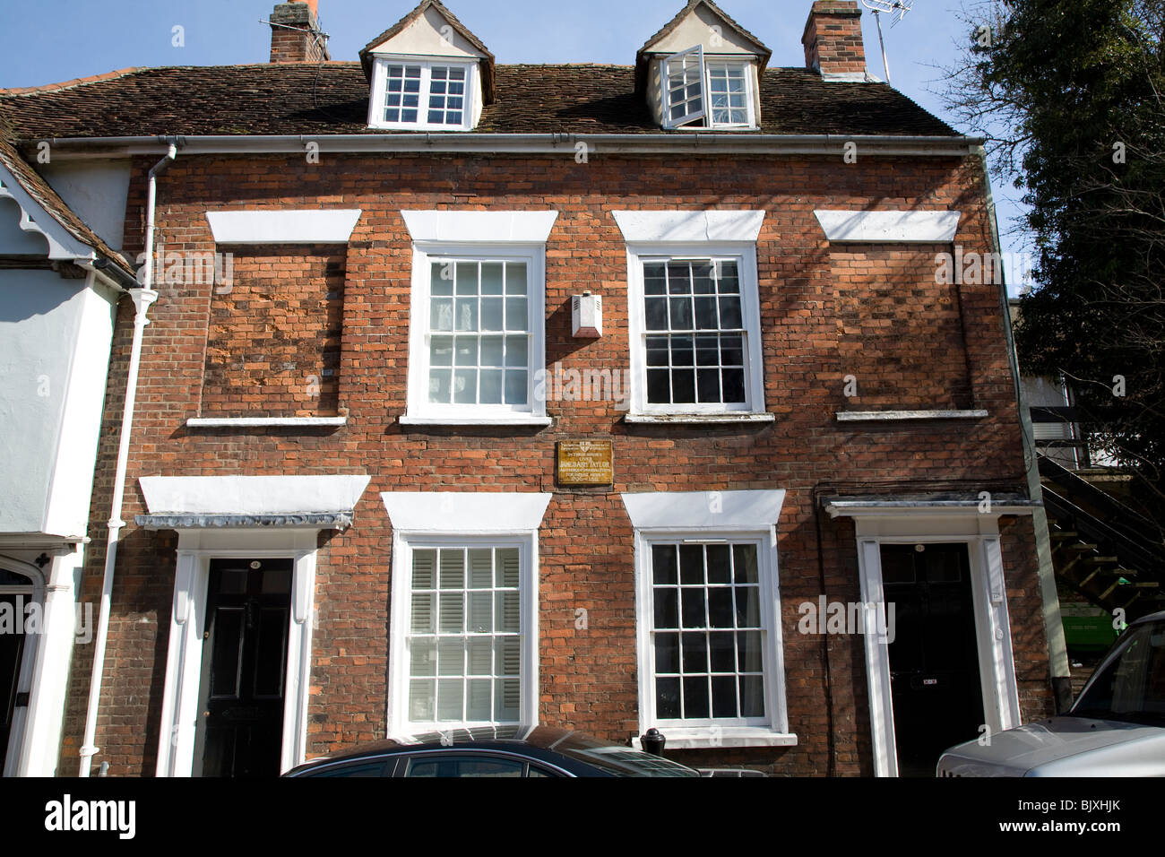 Maison de Jane Taylor poésie pour enfants histoire écrivain célèbre pour "Twinkle, Twinkle Little Star', Colchester, Essex Banque D'Images