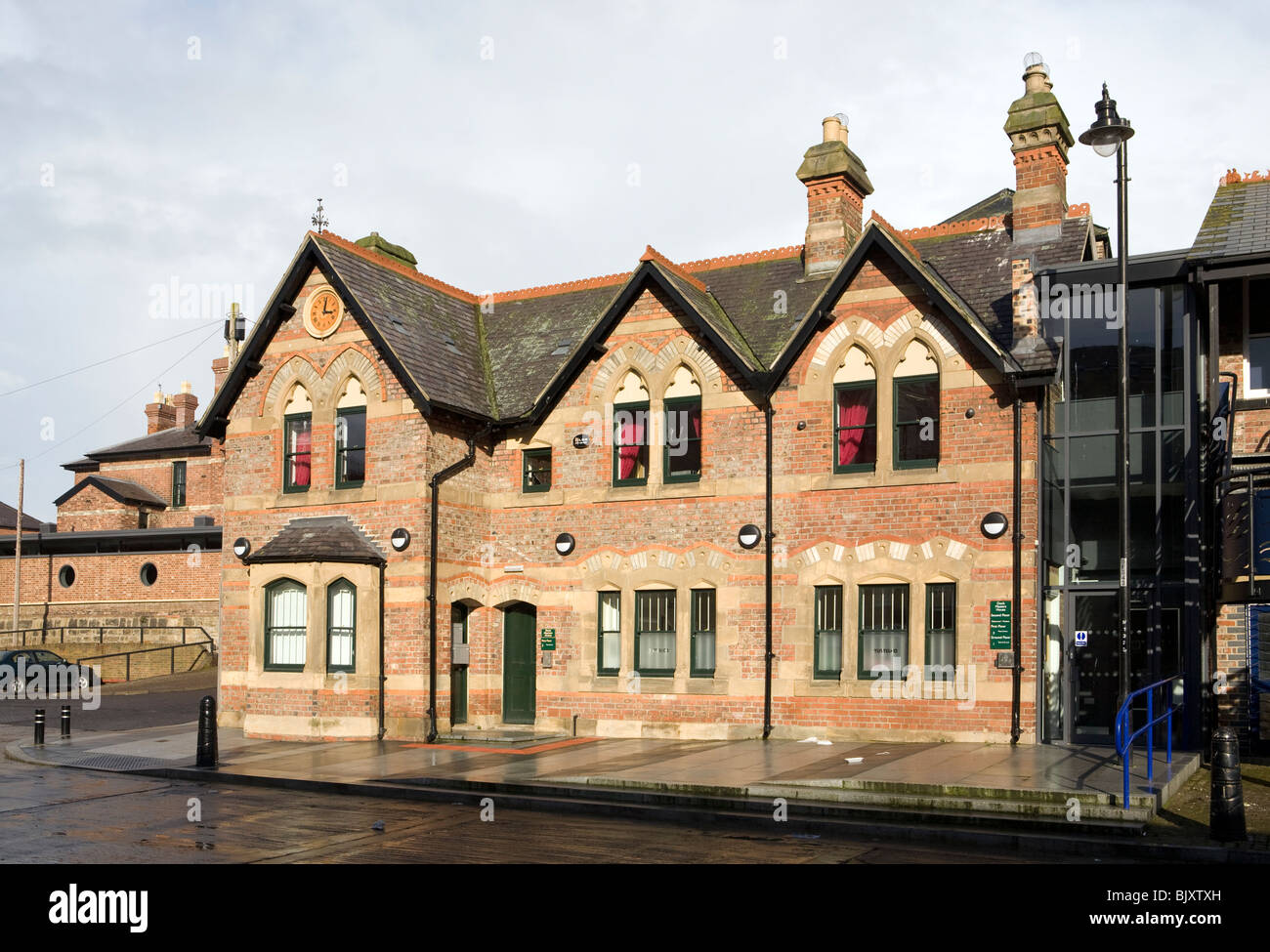 Le Dockmaster's house, North Shields Poisson Quay, Angleterre du Nord-Est, Royaume-Uni Banque D'Images