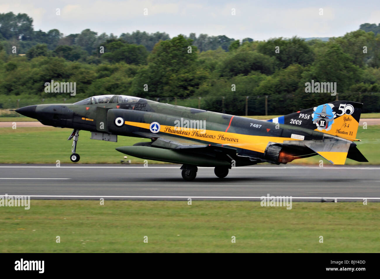 McDonnell Douglas F-4 Phantom II jet supersonique à long rayon d'interceptor chasseur-bombardier/chasse Banque D'Images