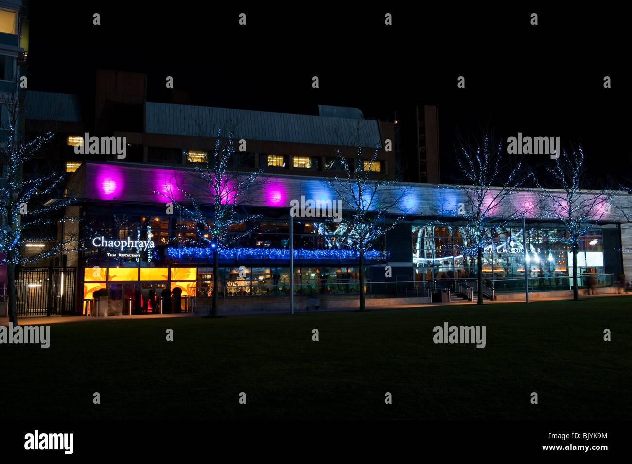 Thai Restaurant Chaophraya Liverpool UK Banque D'Images