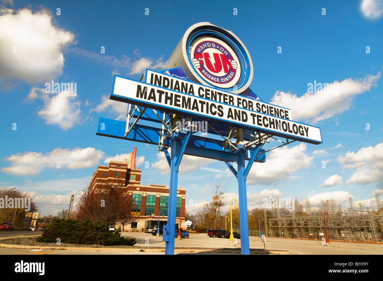 Centre des sciences ou le centre de l'Indiana pour la science, les mathématiques et la technologie à Fort Wayne, Indiana. Banque D'Images