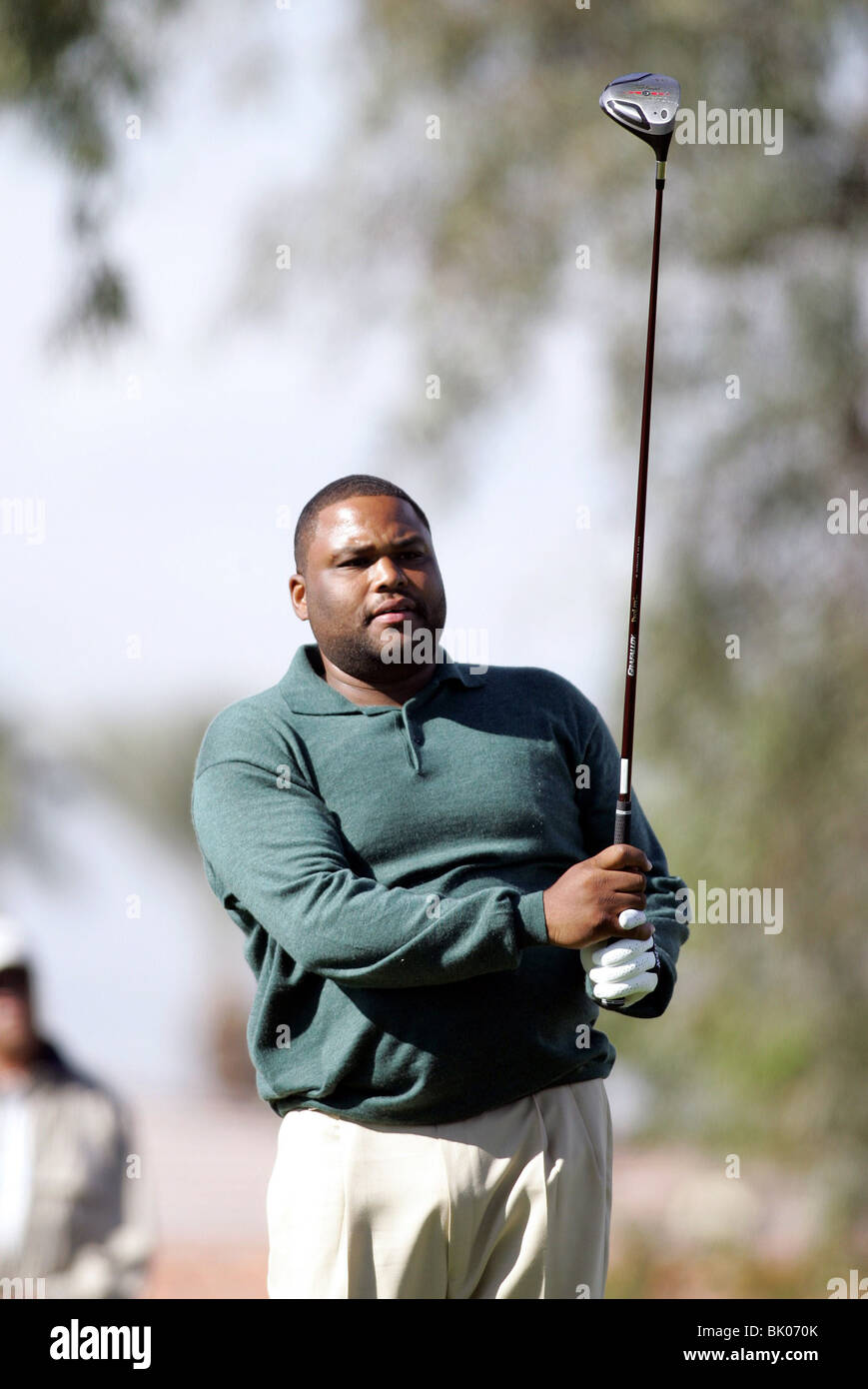 ANTHONY ANDERSON BOB HOPE CLASSIC GOLF PALM SPRINGS CALIFORNIA USA 18 janvier 2006 Banque D'Images