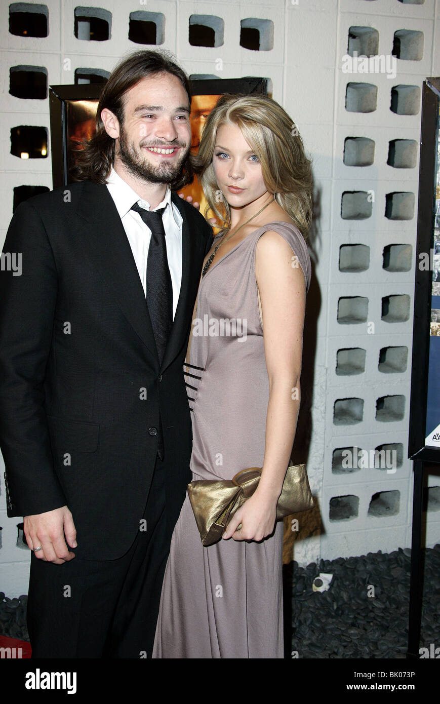 CHARLIE COX & NATALIE DORMER AFI FEST 2005 PREMIER CASANOVA CINERAMA DOME HOLLYWOOD LOS ANGELES USA 13 novembre 2005 Banque D'Images