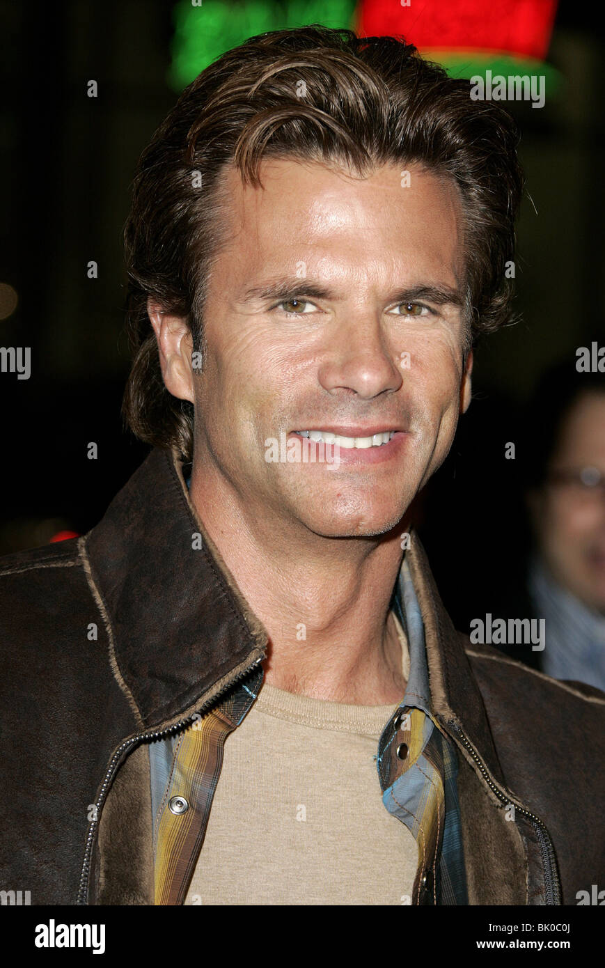 LORENZO LAMAS FIREWALL PREMIÈRE MONDIALE CHINESE THEATRE HOLLYWOOD LOS ANGELES USA 02 Février 2006 Banque D'Images