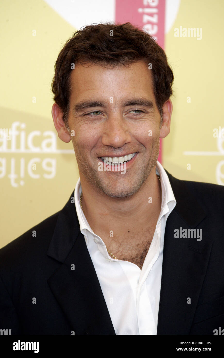 CLIVE OWEN LES ENFANTS DES HOMMES PHOTOCALL 63E FESTIVAL DU FILM DE VENISE Venise ITALIE 03 Septembre 2006 Banque D'Images