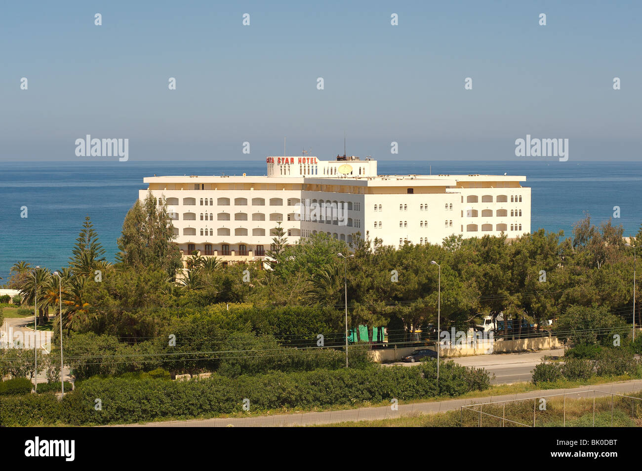 Creta Star Hotel Rethymnon Crète Grèce Banque D'Images