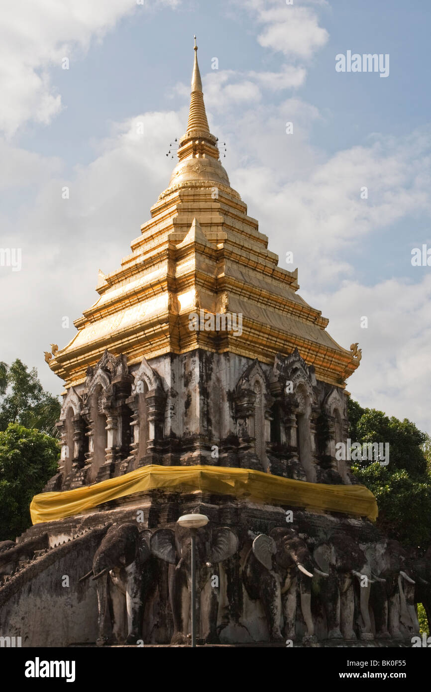 Temple Wat Chiang Man , Chiang Mai, Thaïlande. Banque D'Images Temple Wat Chiang Man , Chiang Mai, Thaïlande. Banque D'Images