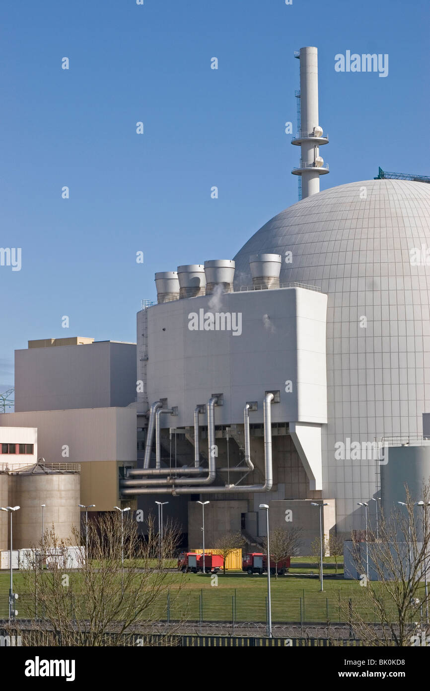 Réacteur nucléaire de puissance Banque D'Images
