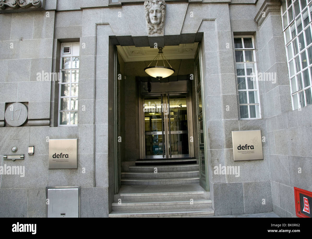 Les bureaux de DEFRA, Westminster, Londres Banque D'Images