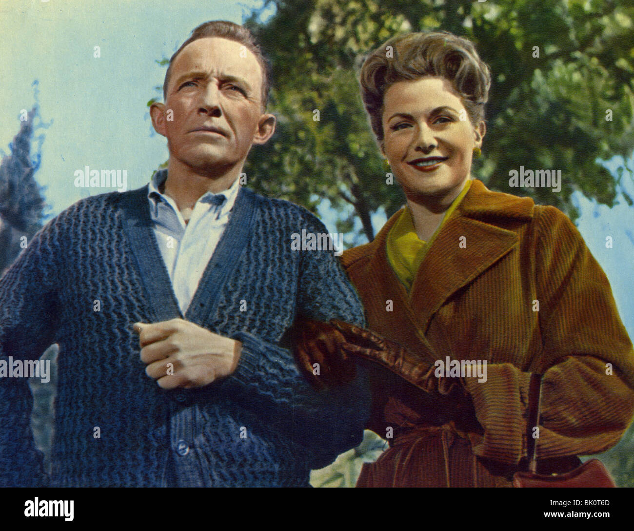 Grand temps - 1960 film TCF avec Bing Crosby et Nicole Maurey Banque D'Images