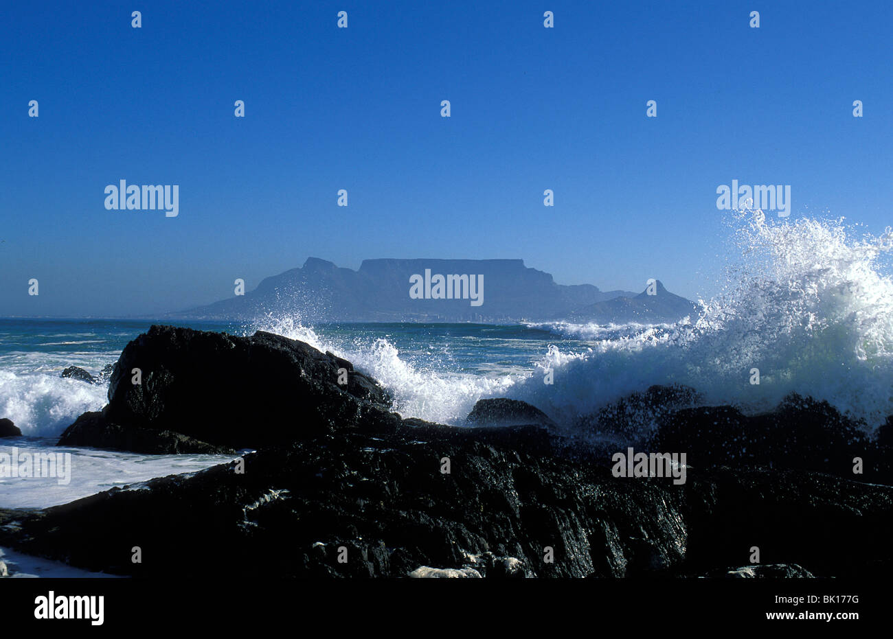 L'Afrique du Sud, Cape Town, table mountain Banque D'Images