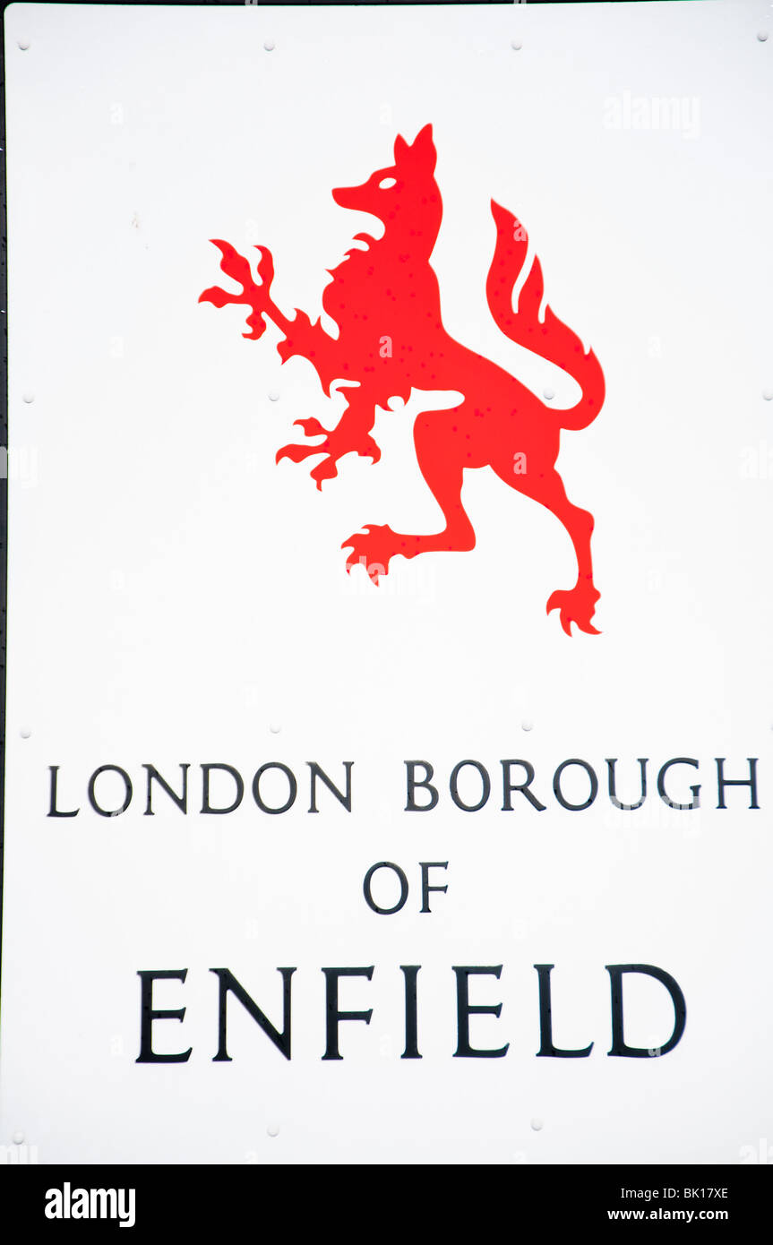 London Borough of Enfield Banque D'Images