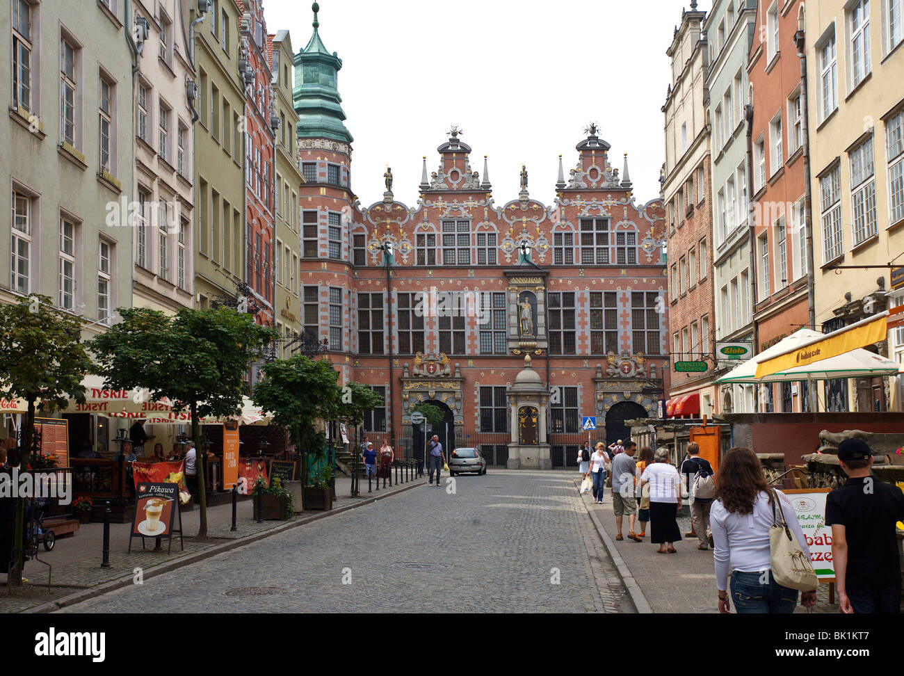 Le manège militaire de la Renaissance à Gdansk, Pologne Banque D'Images