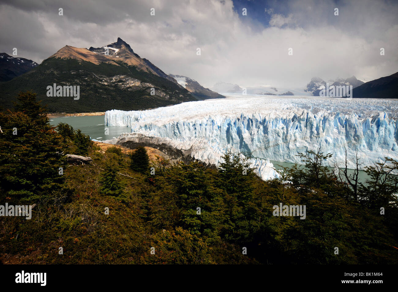 Glacier Perito Moreno en Patagonie argentine Banque D'Images