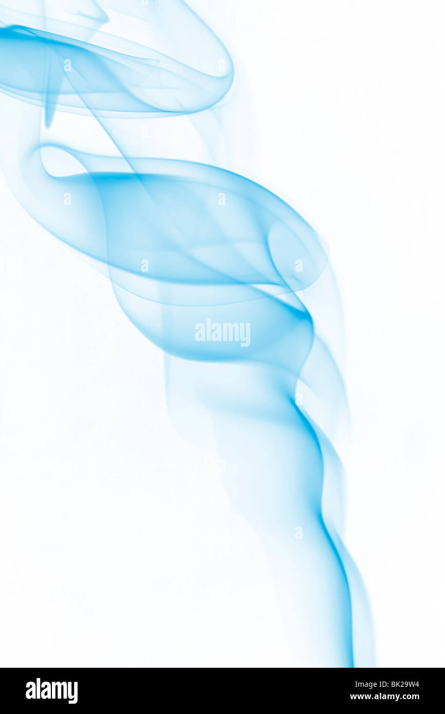 fumée en hausse Banque D'Images