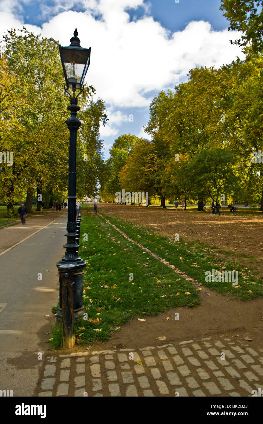 Rotten Row, Hyde Park, London Banque D'Images