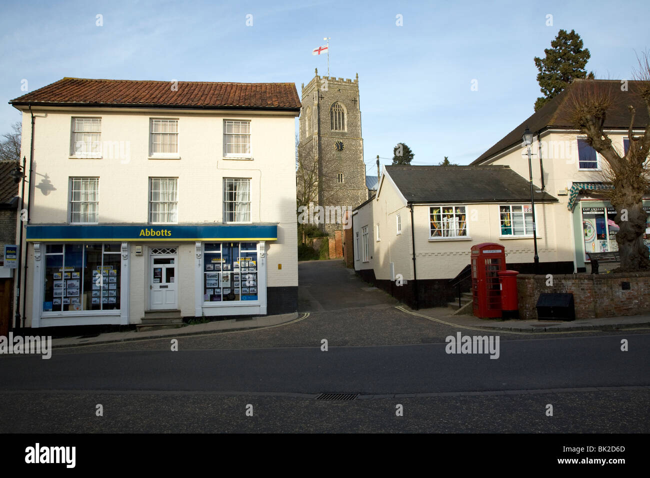 L'église de St Michael, Docking, Suffolk Banque D'Images