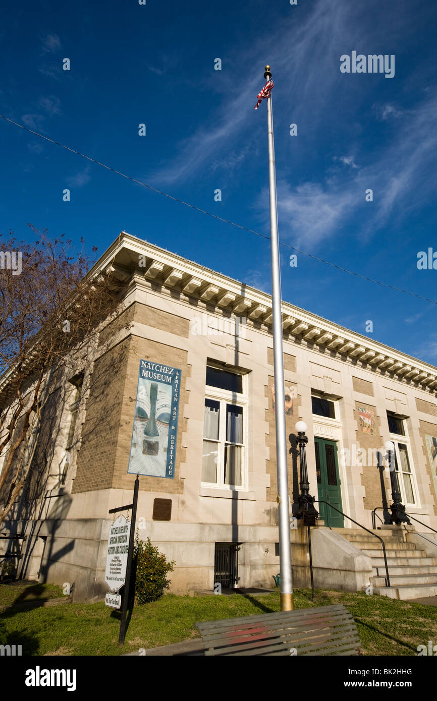Natchez Museum of African American History and Culture, Mississippi Banque D'Images