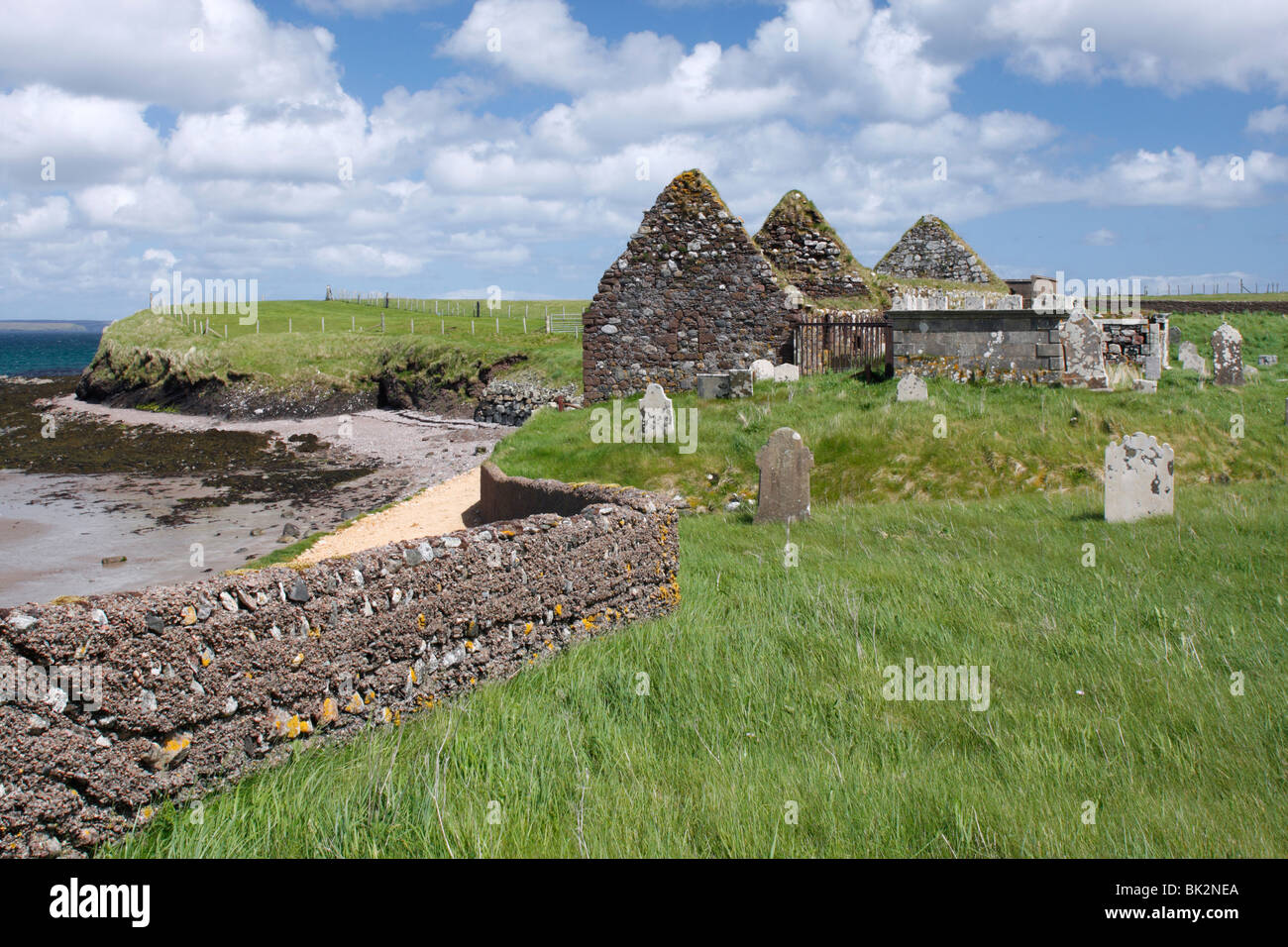 L'église de saint Colomba, près de Stornoway, Isle Of Lewis, Hébrides extérieures, en Écosse, en 2009. Banque D'Images