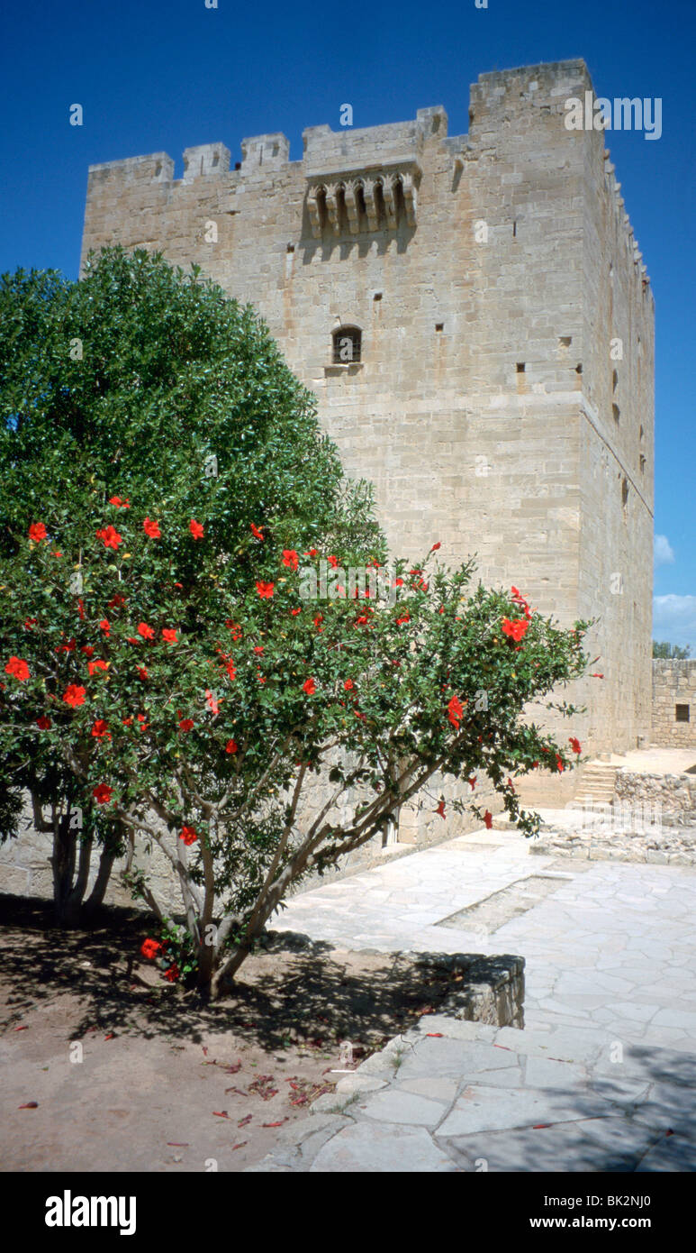 Château de Kolossi, près de Limassol, Chypre, 2001. Banque D'Images