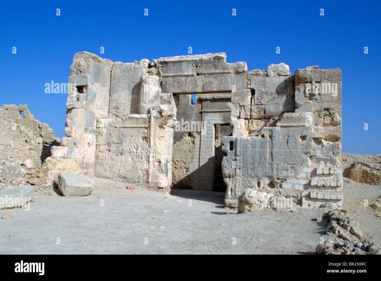 Temple de l'Oracle, Siwa, Égypte. Banque D'Images