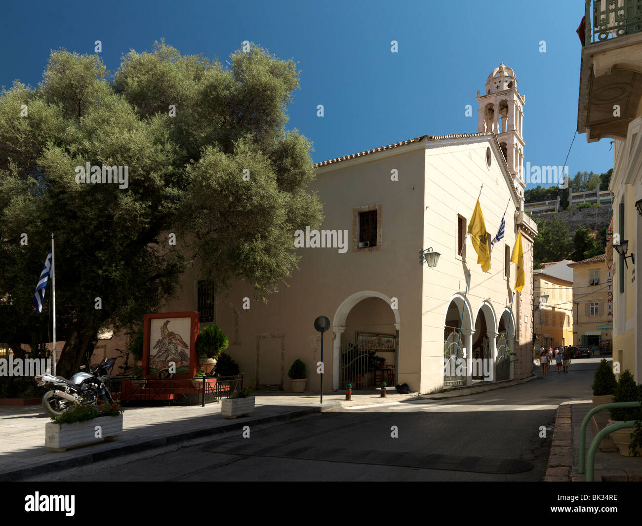 Nauplie, Péloponnèse, Grèce Greek Orthodox Church Banque D'Images