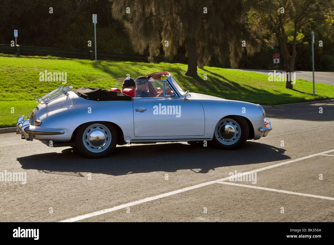 Porsche 911 SC open top voiture de sport. Banque D'Images