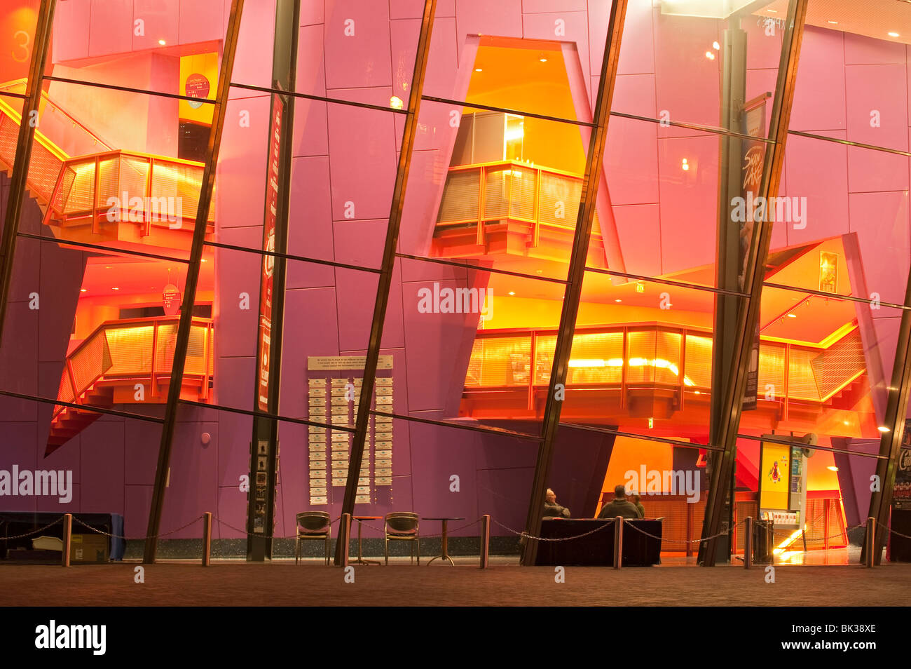 Lowry Centre Art Gallery et Théâtre, Salford, Greater Manchester, UK Banque D'Images