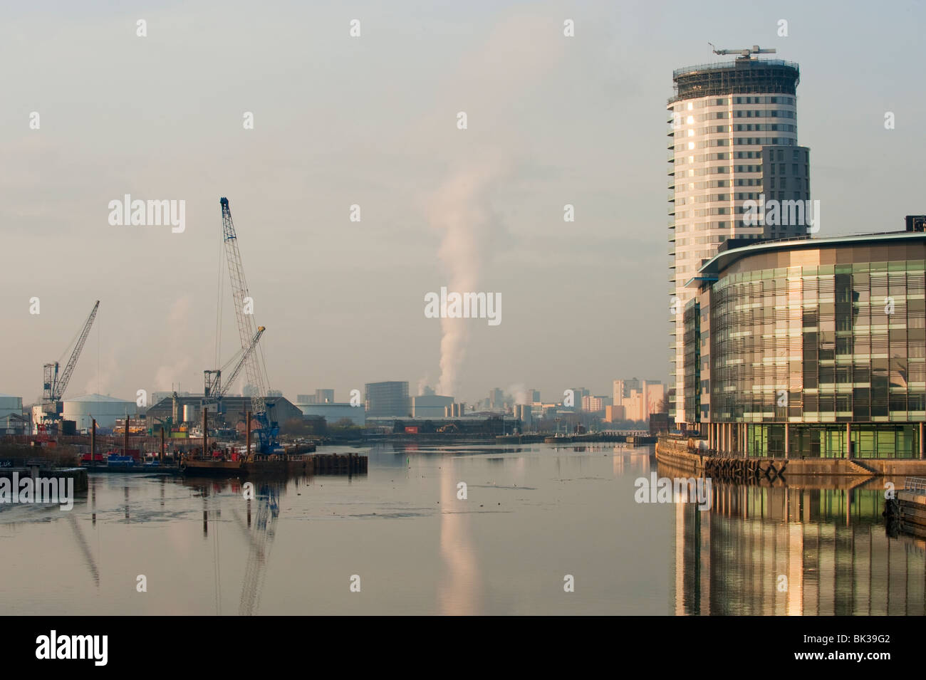 New Media City, Salford, Greater Manchester, UK Banque D'Images