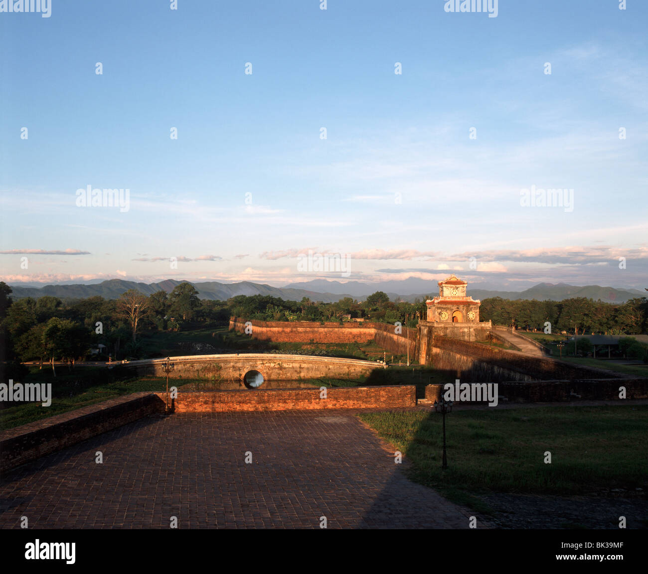 La citadelle de Hué, Site du patrimoine mondial de l'UNESCO, le Vietnam, l'Indochine, l'Asie du Sud-Est, Asie Banque D'Images