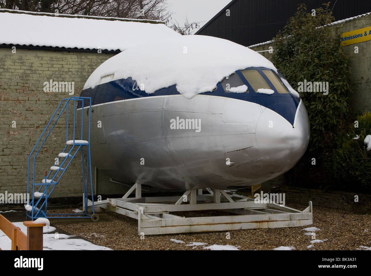 De Havilland DH106 Simulateur Avion Comet Banque D'Images