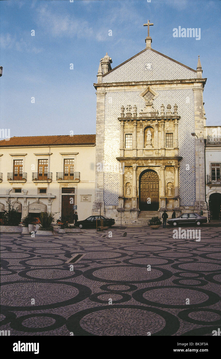 16e siècle, l'église Igreja da MisericÛrdia (église de la miséricorde), Portugal Banque D'Images