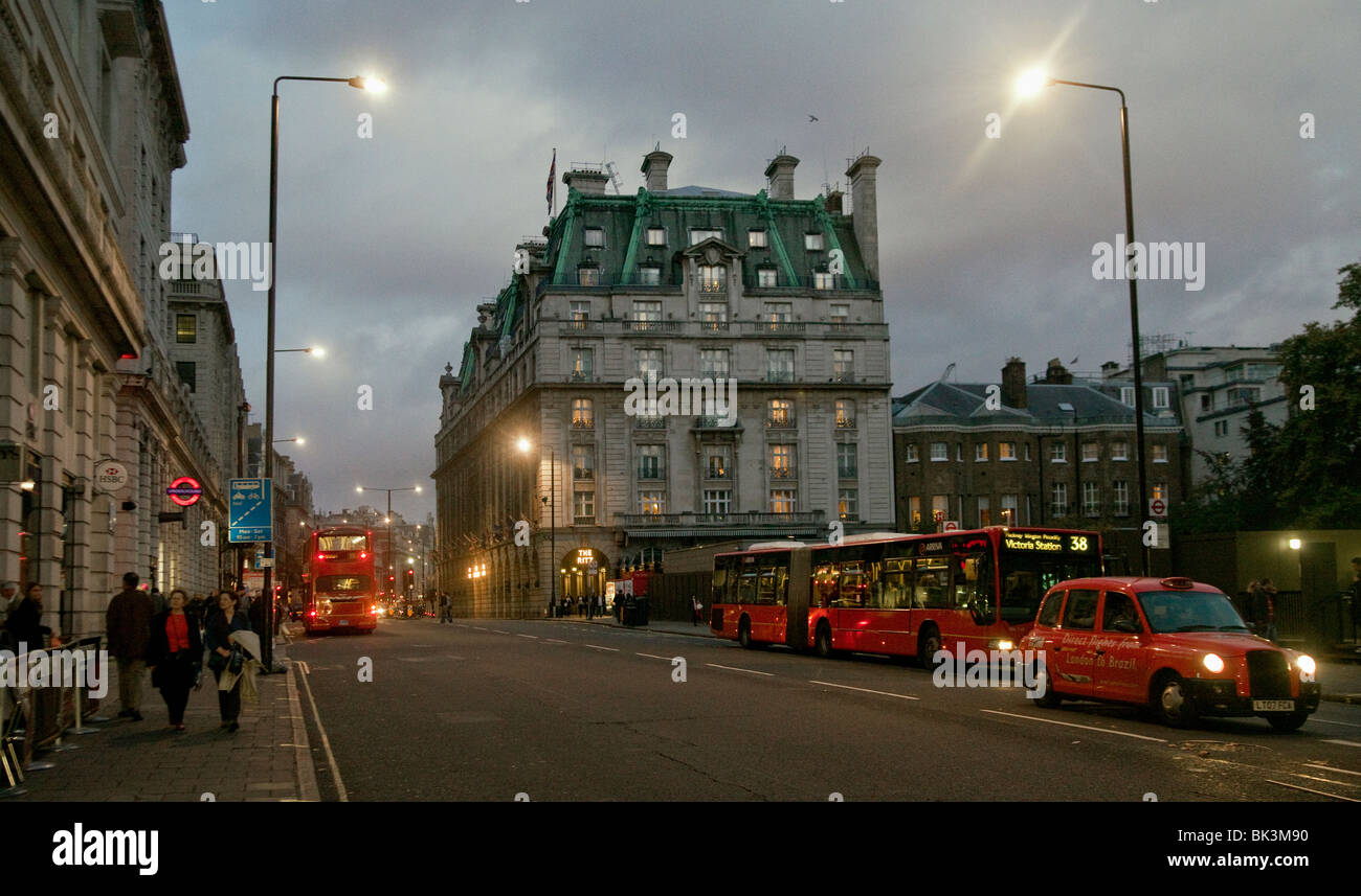 Ritz Hotel, Londres, Royaume-Uni Banque D'Images