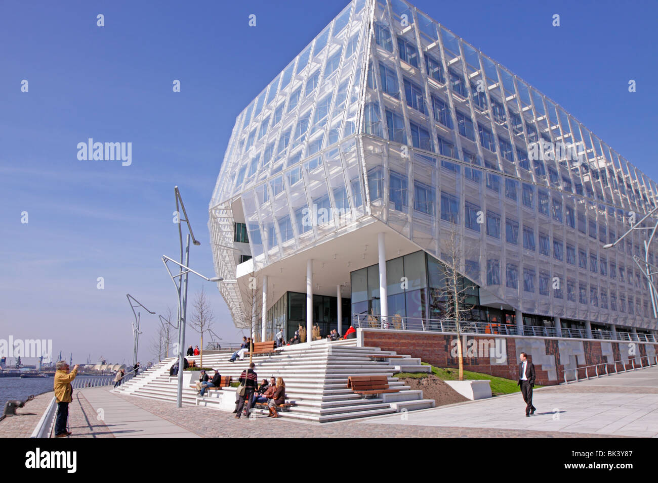 Unilever House, HafenCity, Hambourg, Allemagne du Nord Banque D'Images