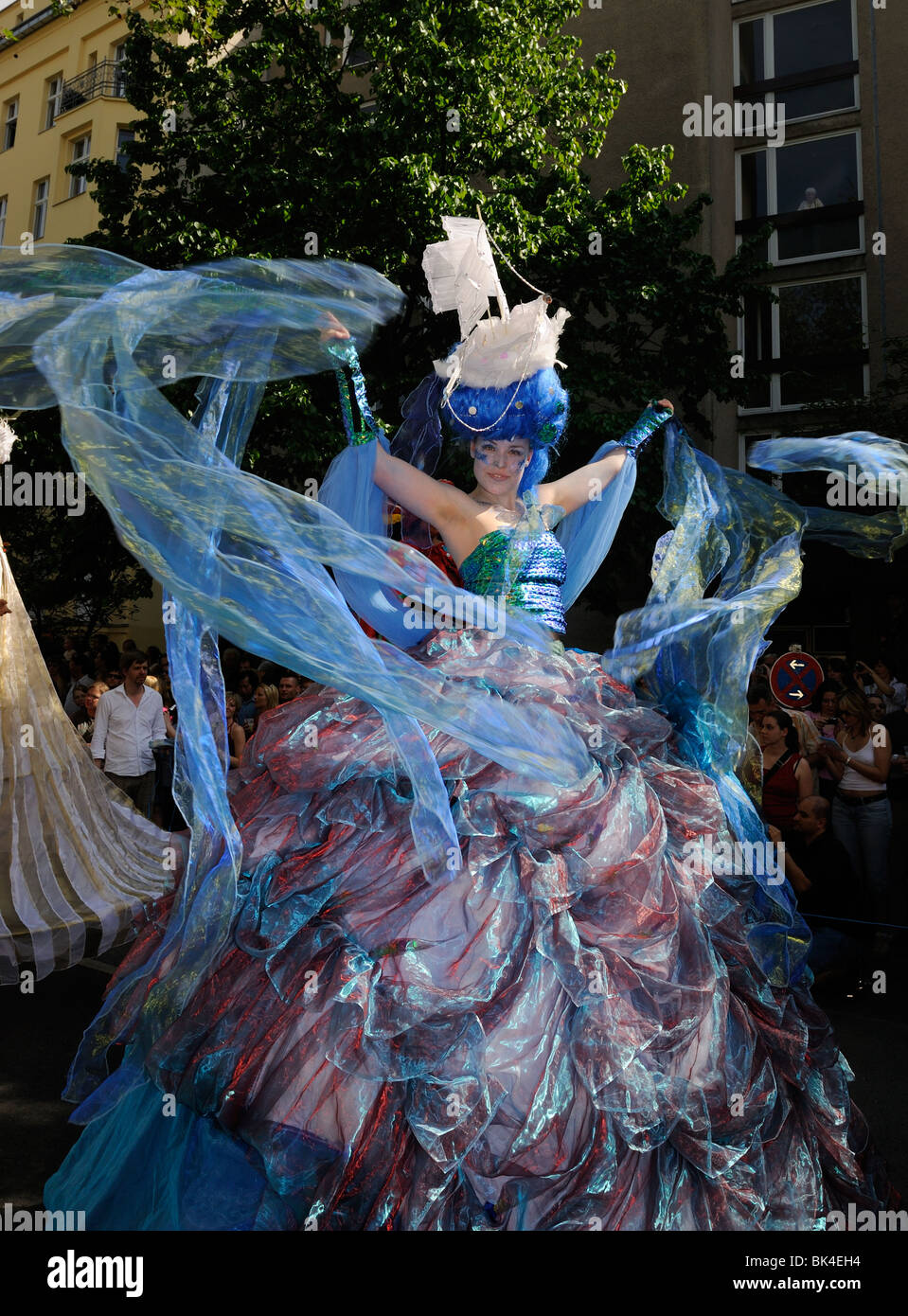 Karneval der Kulturen, Carnaval des Cultures, Berlin, Kreuzberg, l'Allemagne, de l'Europe. Banque D'Images