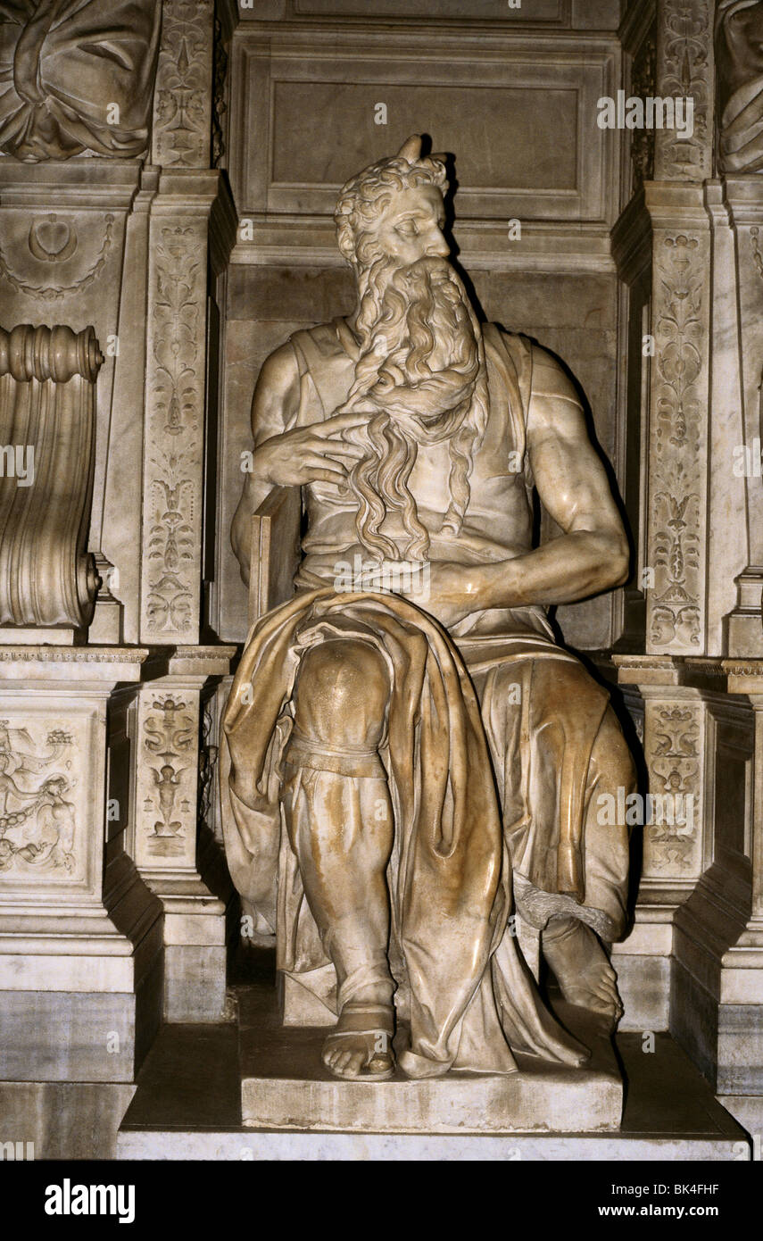 La Sculpture De Michel Ange Moïse Au Tombeau Du Pape Jules - 