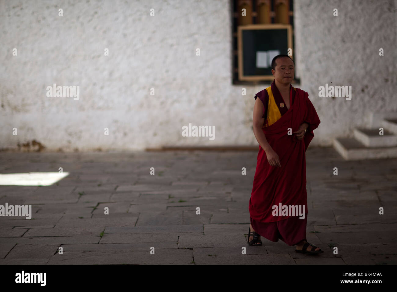 À partir d'une série d'images prises lors d'un voyage au Bhoutan Banque D'Images