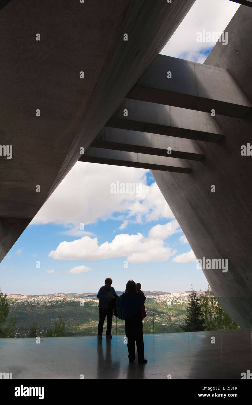 Musée de l'holocauste, Yad Vashem, Jérusalem, Israël, Moyen Orient Banque D'Images